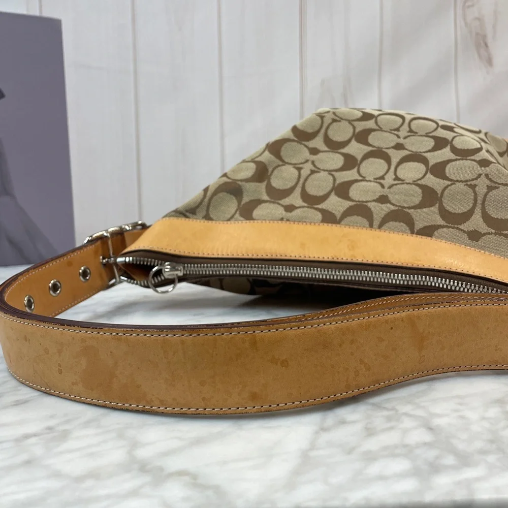 Coach Canvas Hobo Bag